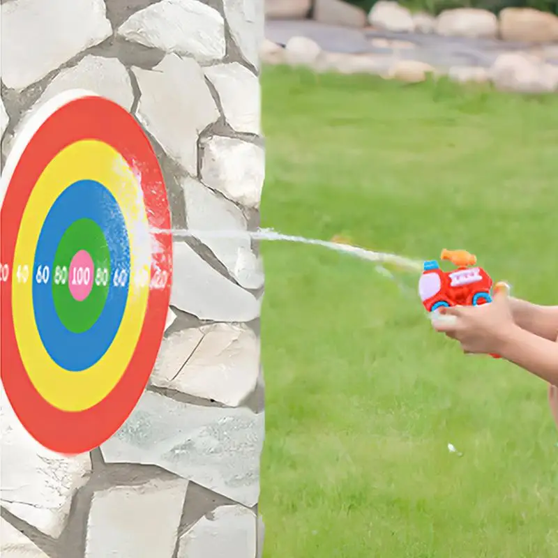 Water Squirter Toys Cartoon Firefighter Water Squirter Water Game Fighting Play With Smooth Edges For Swimming Pool Beach Park 6