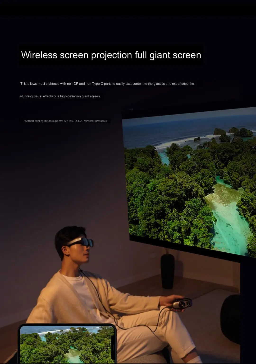 Lunettes AR/VR de réalité virtuelle - 3 façons révolutionnaires de plonger dans l'image de votre ordinateur, tablette et teléphone