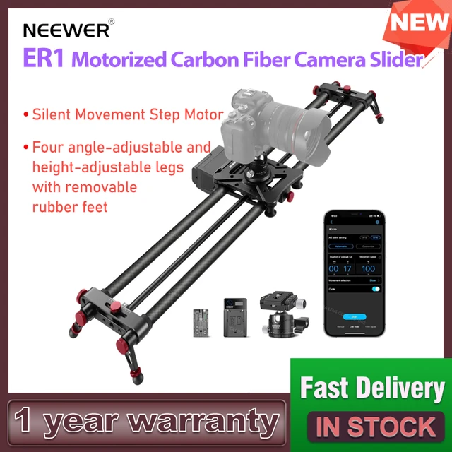 NEEWER ER1 Motorized Carbon Fiber Camera Slider
