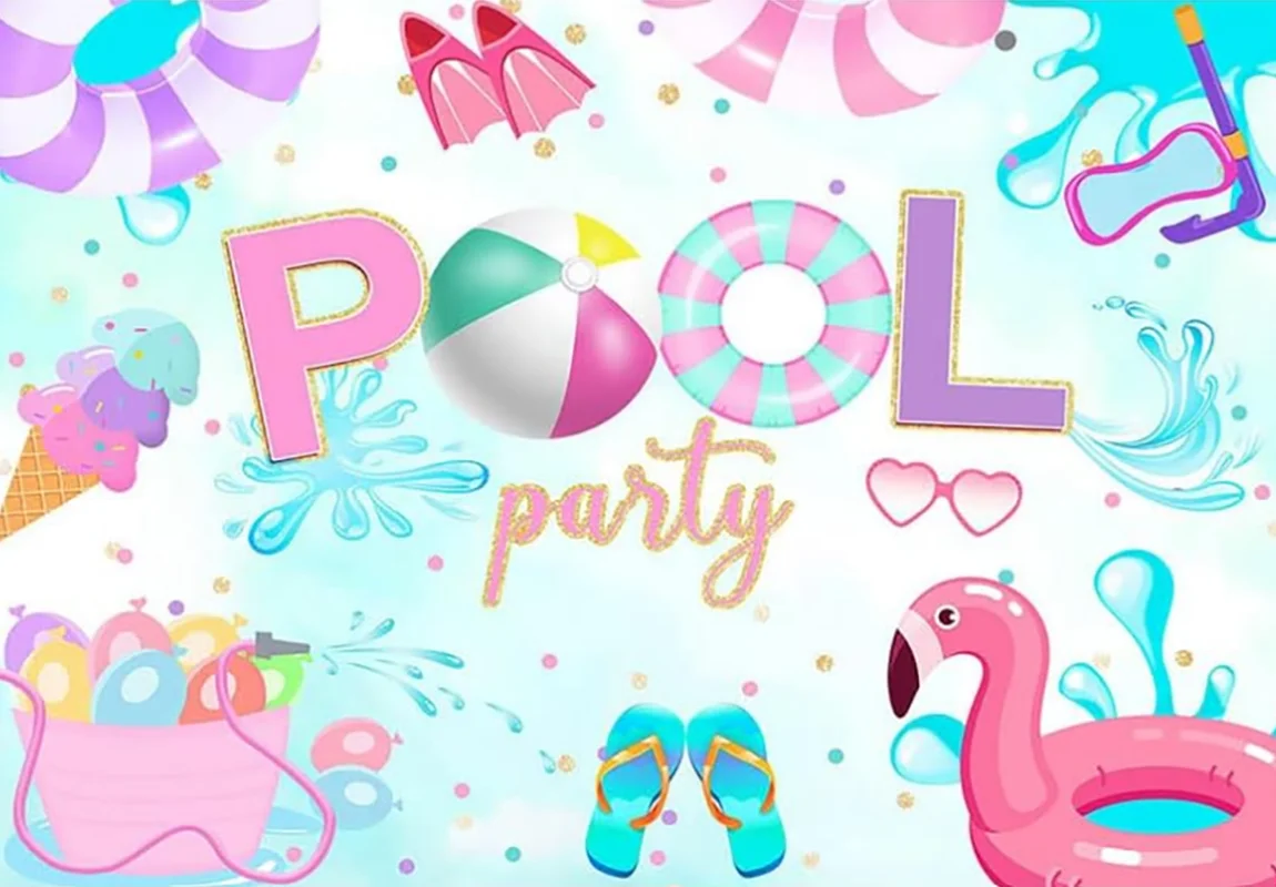 Party Rosa Logo Logo Pool Party Rosa