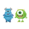 Linkgo Connection Building Blocks Monster University James Mike Model Anime Mini Brick Figure Toy For Christmas Gift 2