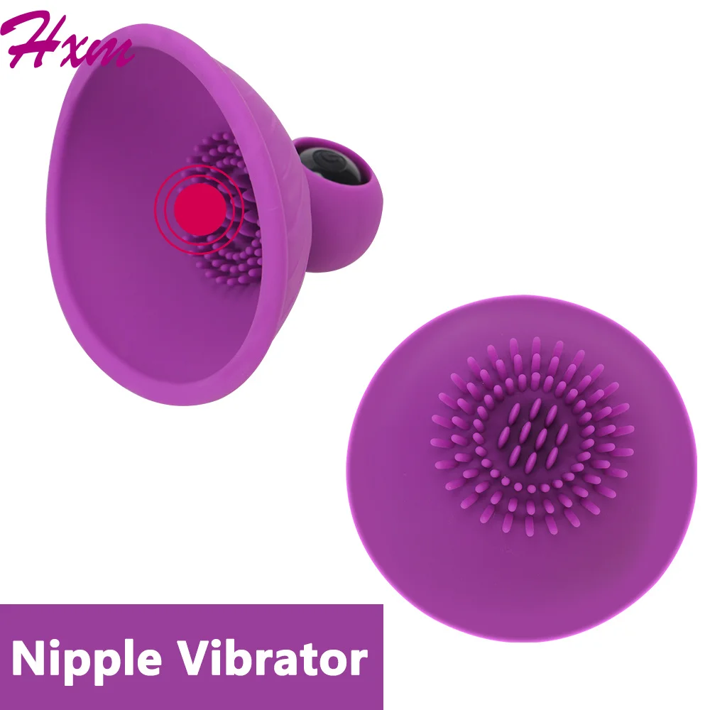 Female suction vibrator sex toy nipple breast pump tongue licking massage amplification cup | Красота и здоровье