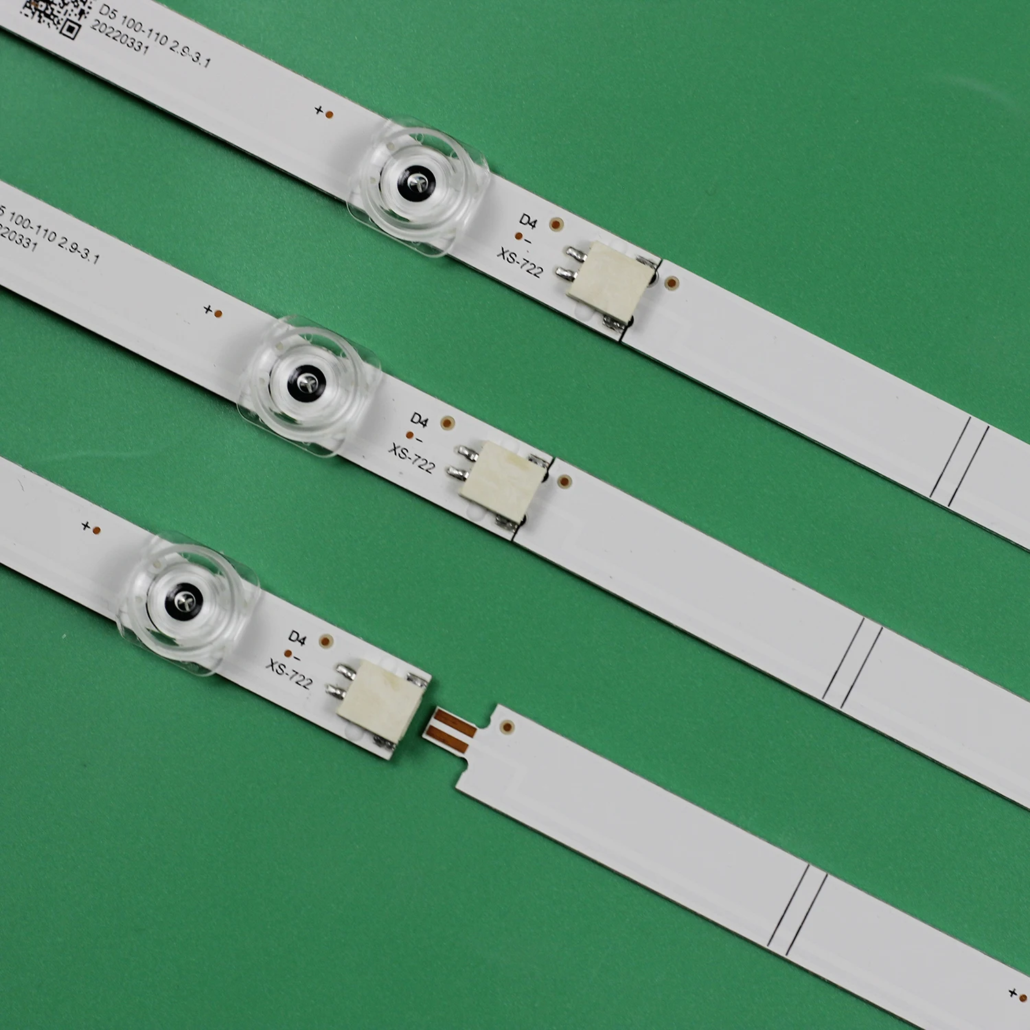 Tira Conduzida Luz de Fundo para H43be7000 H43be7200 H43b7100 H43b7100uk 43a6101ee Svh425a05 hl 43j802 Hd425v1u51-tol1 - Imagem 3