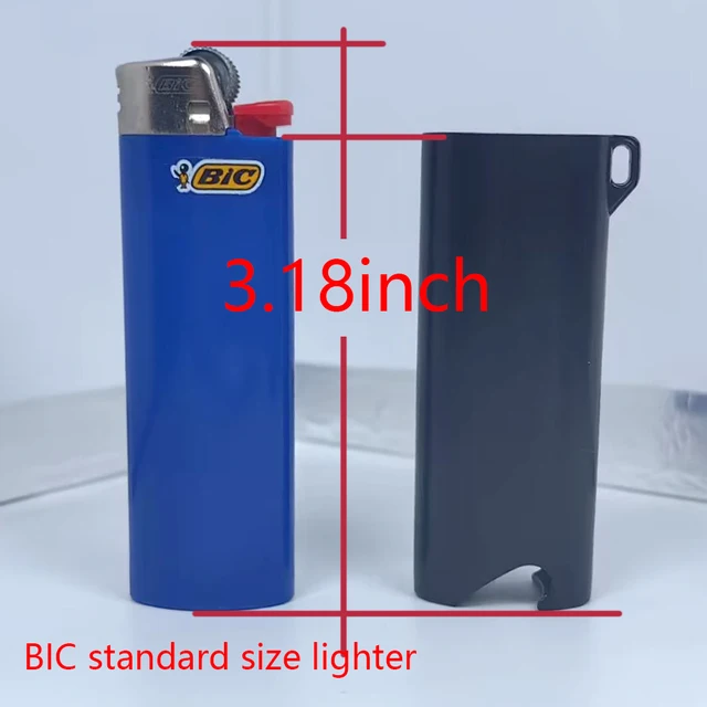 SOMGEM Waterproof Keychain Lighter Case for Classic Lighter J6, 2 Pack EDC  Lighter Holder Sleeve for Regular Lighter, Multipurpose Lighter Pouch for