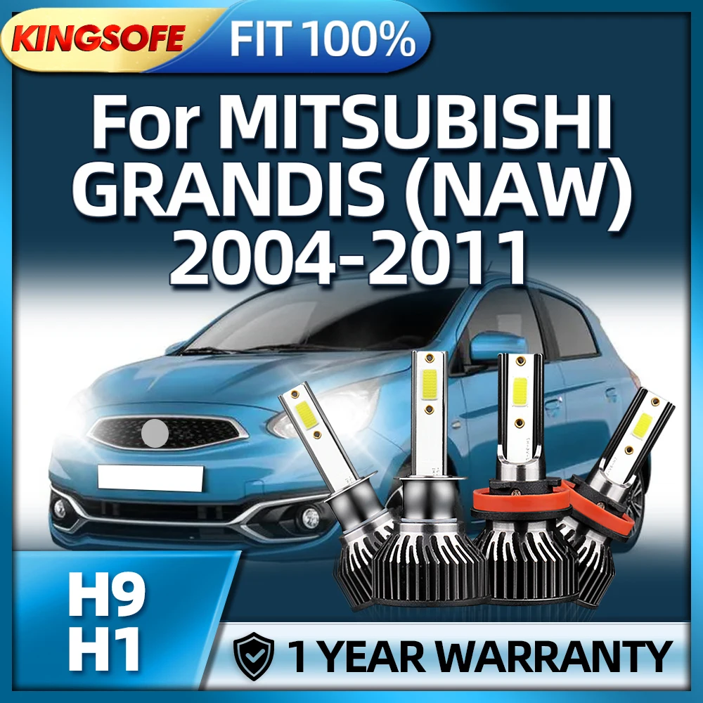 

LED Car Headlight 38000LM H1 H9 H11 Lights Bulbs Kit For MITSUBISHI GRANDIS (NAW) 2004 2005 2006 2007 2008 2009 2010 2011