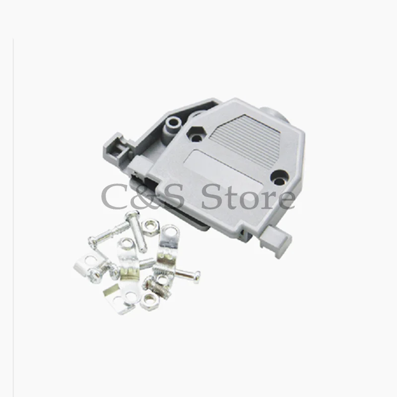 Cappuccio Dell'Alloggiamento Della Copertura In Plastica Da 5 Pezzi Per Connettore Seriale A D-Sub 25 Pin 2 Righe Db25 Pin