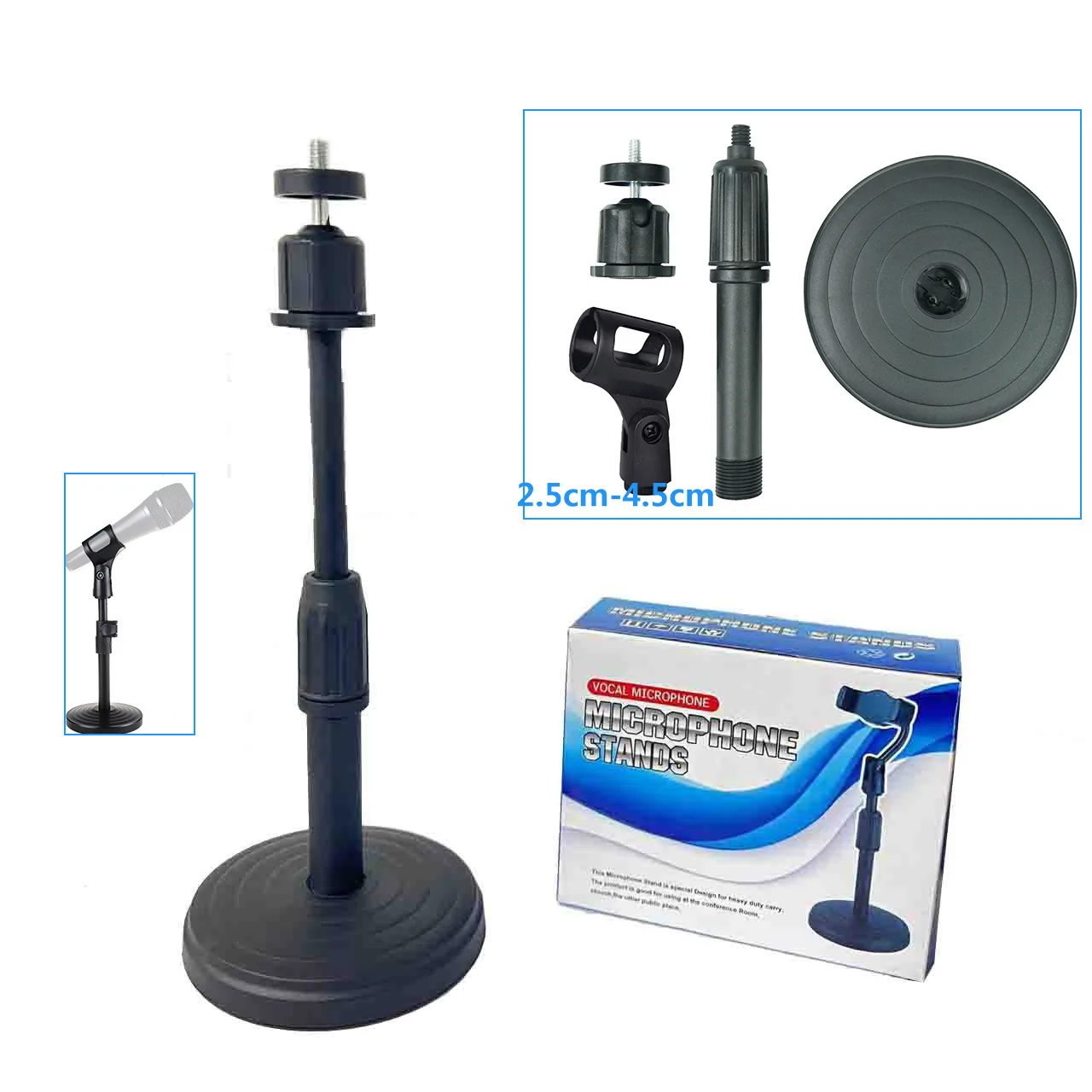 For microphone