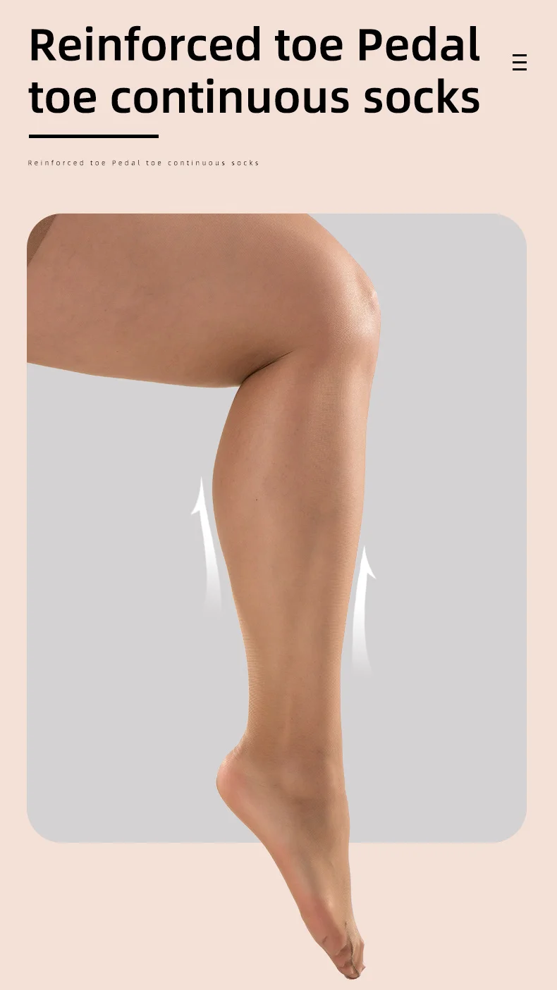 Bonas 20d ultra dünne Strumpfhose große Frauen 120kg Strumpfhosen super elastische Queen-Size sexy Nylon Strumpfhosen plus Größe Strumpfhosen – Detail 7