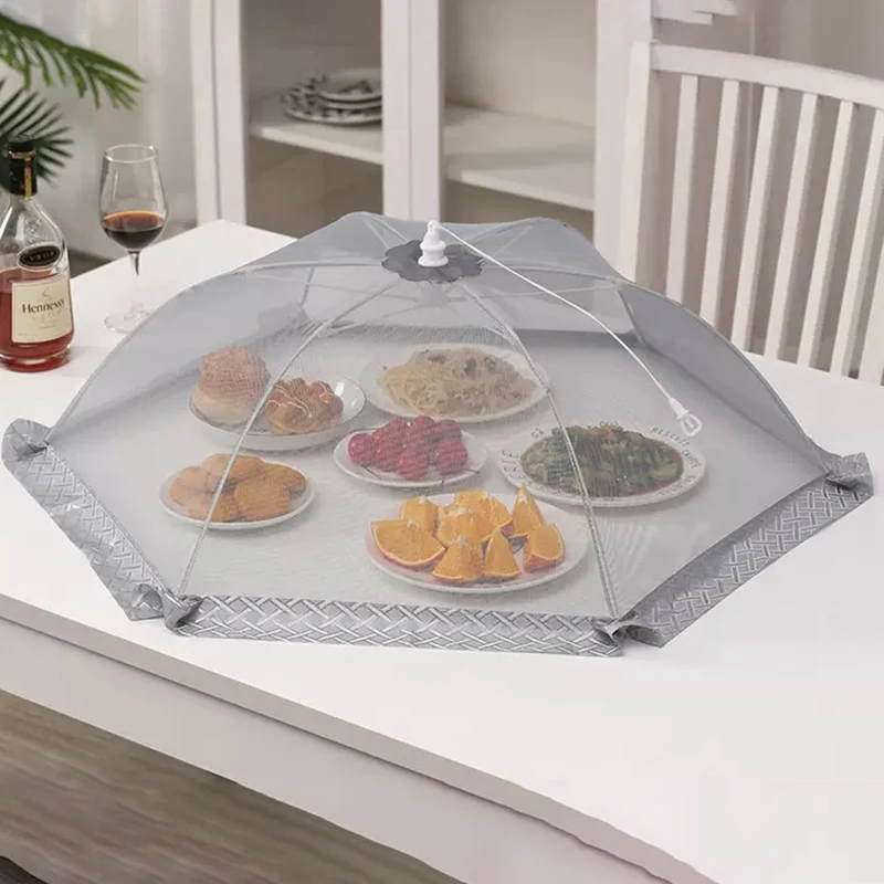 Kitchen Supplies 1PC Summer Foldable Fly Proof Cover for Outdoor Kitchen Garden Party Barbecue