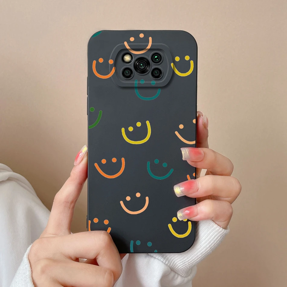 thumbnail image 1 of Funda de teléfono para Poco X3 Pro GT, carcasa trasera de protección de cámara de silicona líquida con corazón de amor para Xiaomi Poco X 3 Pro X3 NFC X3GT, 1 of 5
