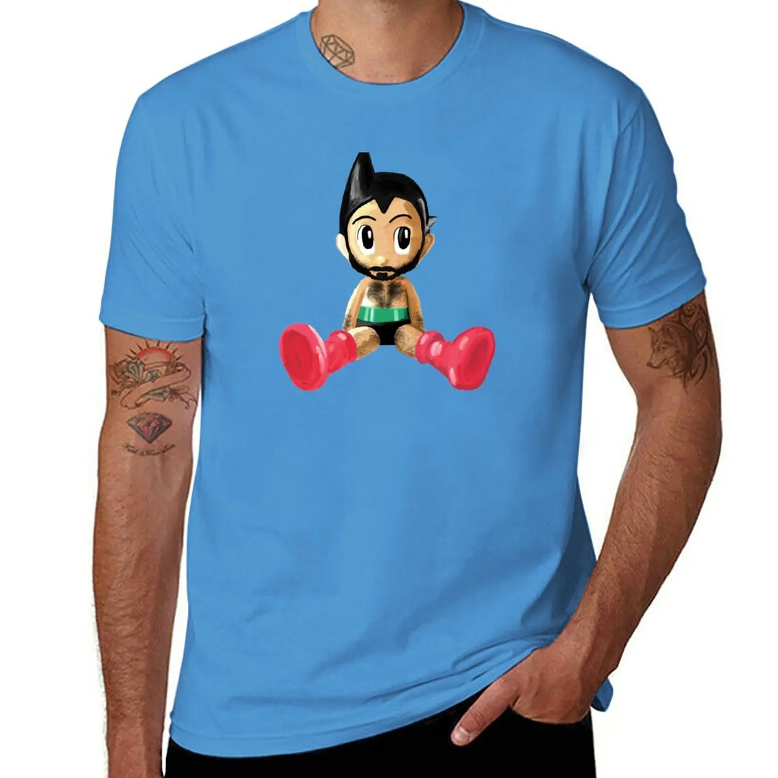 

Astro Bear T-Shirt quick drying cute clothes Short sleeve tee men