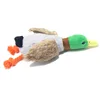 Cute Plush Duck Sound Toy Stuffed Squeaky Animal Squeak Dog Toy Cleaning Tooth Dog Chew Rope Toys Pet Dog Accessories Toys 4