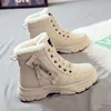 Winter Women Snow Boots Casual High-top Shoes Lightweight Warm Women Sneakers Platform Ankle Boots Plus Size New Outdoor Boots
