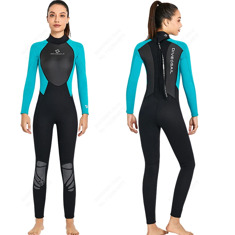 

Premium Wetsuit Men 3MM Neoprene Scuba Diving Suit Snorkeling Wetsuits Women Diving Suit Surfing Full Body Swimsuit Wet Suits