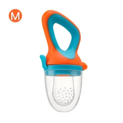 Infant Food Feeder with Silicone Mesh Bag (SD3380Orange)