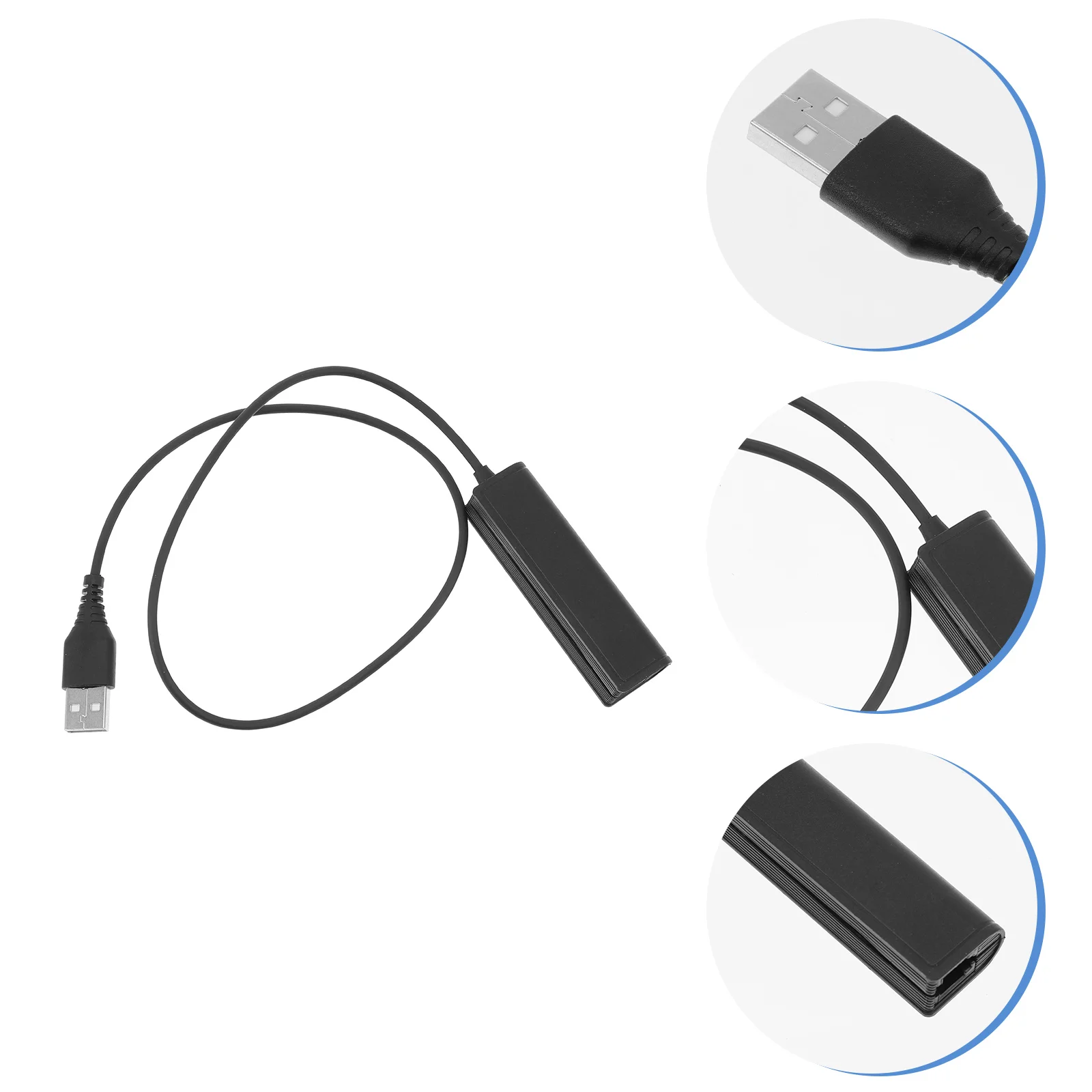 

Female Adapter Cable Cord for Headset Plastic Headset Adapter Adapter Converter Cable Adapter Cable RJ9 to USB Adapter