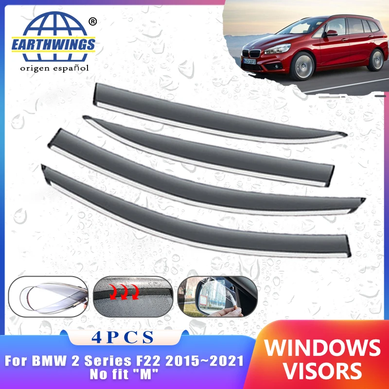 BMW 2シリーズ,18i,F22,2015-2021,2019用ウィンドデフレクター