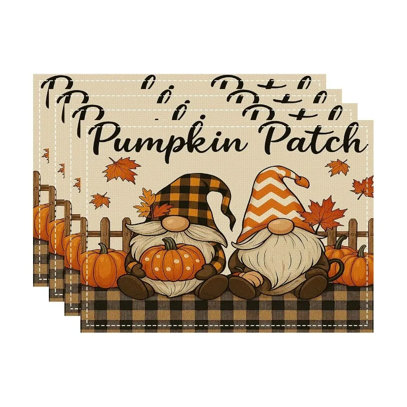Thanksgiving Pumpkin Turkey Placemats 1