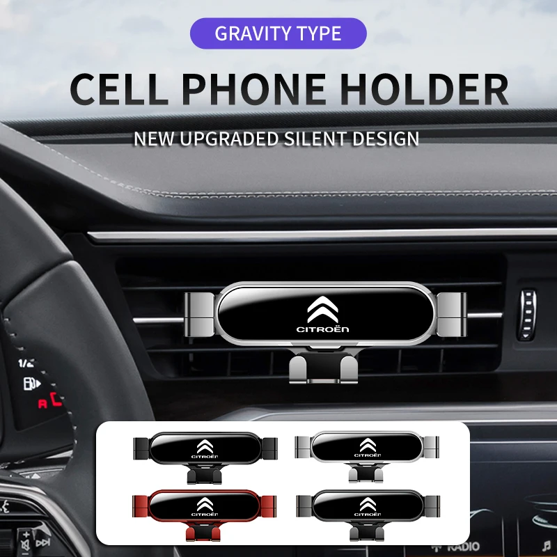 Gravity Car Phone Holder Mobile Stand Supporto Gps Supporto Per Citroen Jumper Celysee Cactus Picasso Aircross Saxo Grand