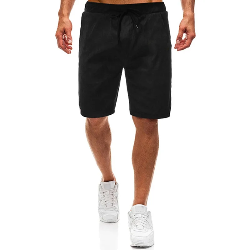 Men's High-quality Fashion Five-point Pants Casual Fitness Shorts Printed Shorts