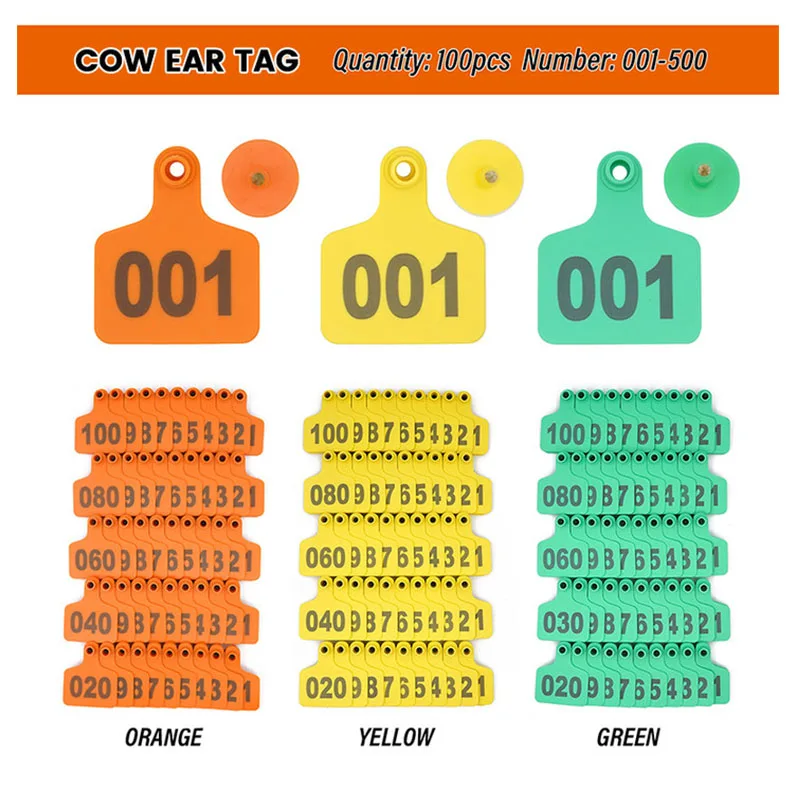 LivestockCowCattleEarTagsMarkerEarTagPliersforFarmAnimals