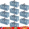 10 Pack Moving Bags w/Backpack Straps Moving Supplies Moving Boxes College Packing Storage Boxes with Lids Alternative Heavy 1