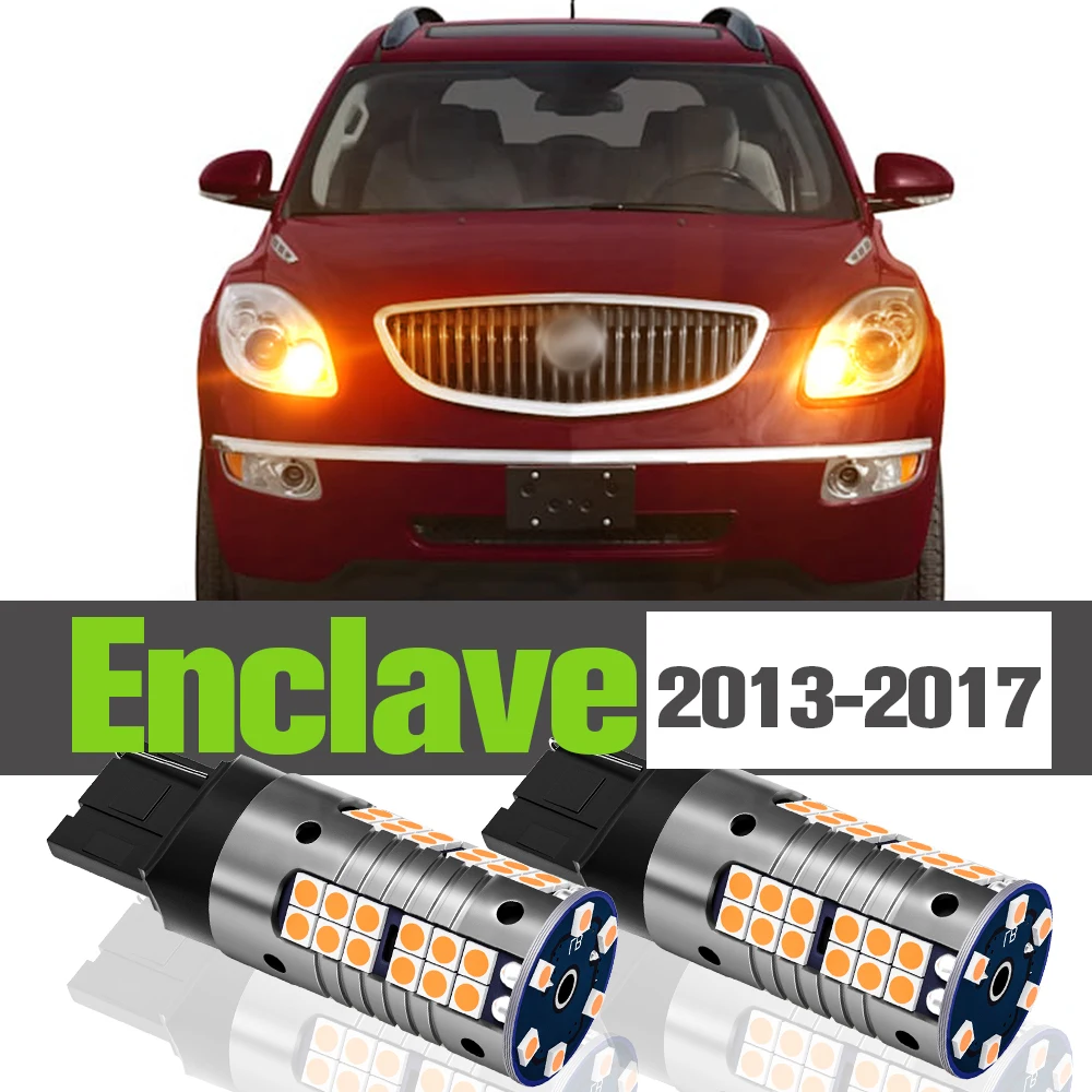 

2x LED Turn Signal Light Accessories Lamp For Buick Enclave 2013 2014 2015 2016 2017