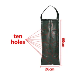 Vertical Hanging Strawberry Planting Bag for Indoor & Outdoor Gardens (10 hole)
