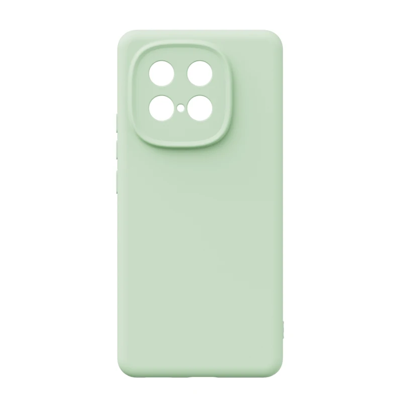Shockproof Soft Liquid Silicone Case with Slim Design and Precise Camera Protection