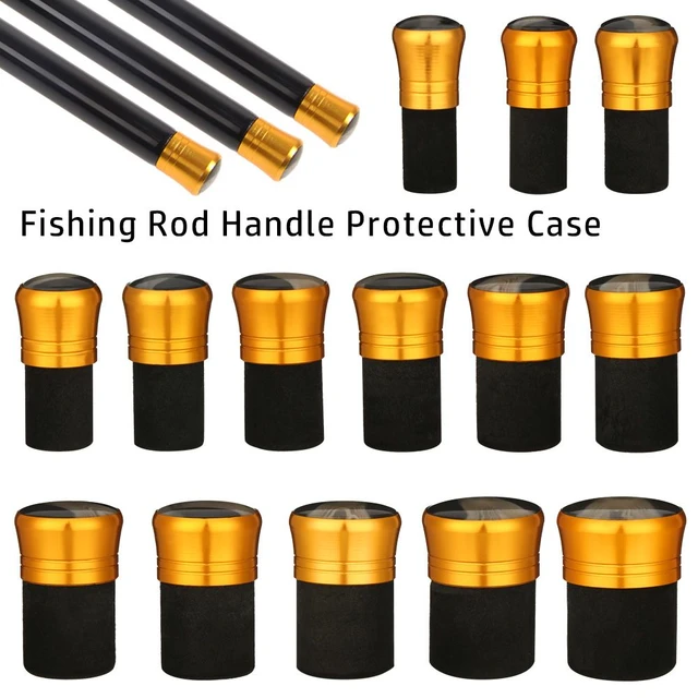 Rod Front Plug Fishing Rod Handle Cover Rod Front Protector Fishing Rod  Handle Protective Case Fishing Rod Fixed Ring - AliExpress