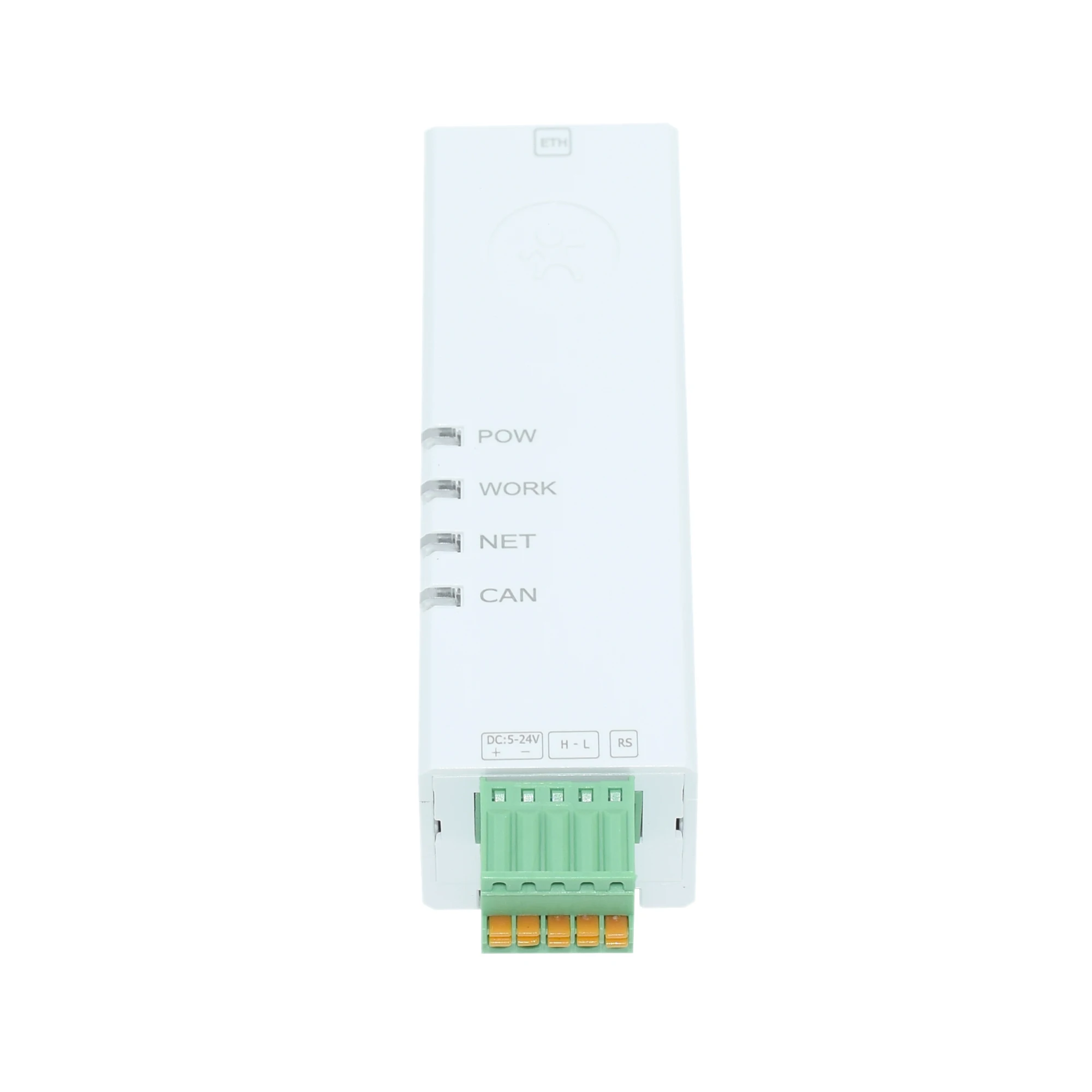 DC524V DIN 레일 USR-CAN115 CAN-이더넷 변환기 TCP 클라이언트/TCP 서버