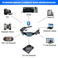 Wireless Bluetooth Sunglasses Wireless Headset Protection Polarized Sunglasses - Image 4