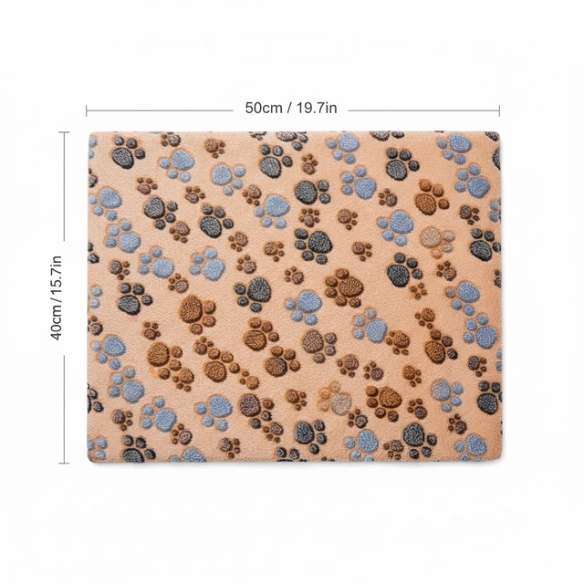 Self Heating Pet Bed Mat Winter Warm Dog Cat Blanket Soft Thermal Pads Non-slip Bottom Washable Mattress for Small Large Dogs 6