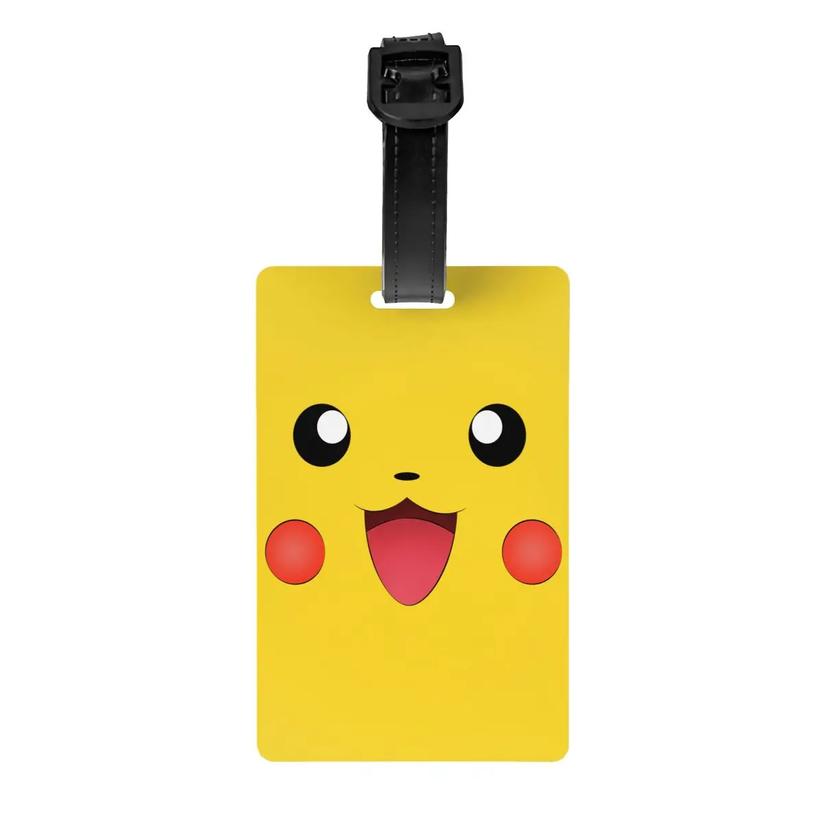 

Custom Pokemon Pikachu Luggage Tag Custom Baggage Tags Privacy Cover ID Label