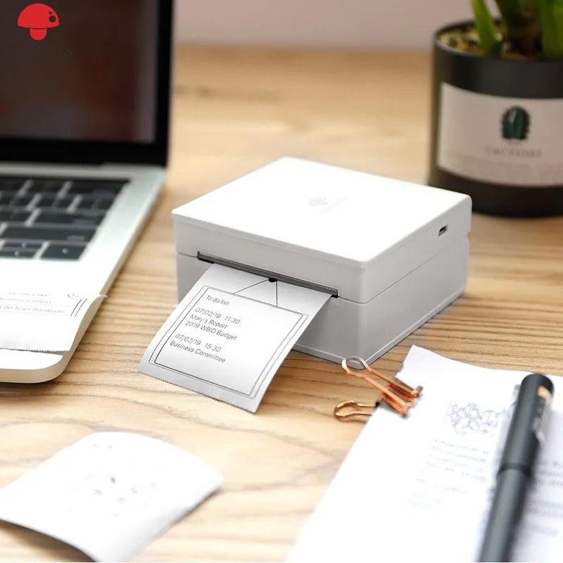 Phomemo M02  Portable Printer Bt Mini Thermal 300dpiPocket Printer Mobile Phone Android Ios Photo Printer