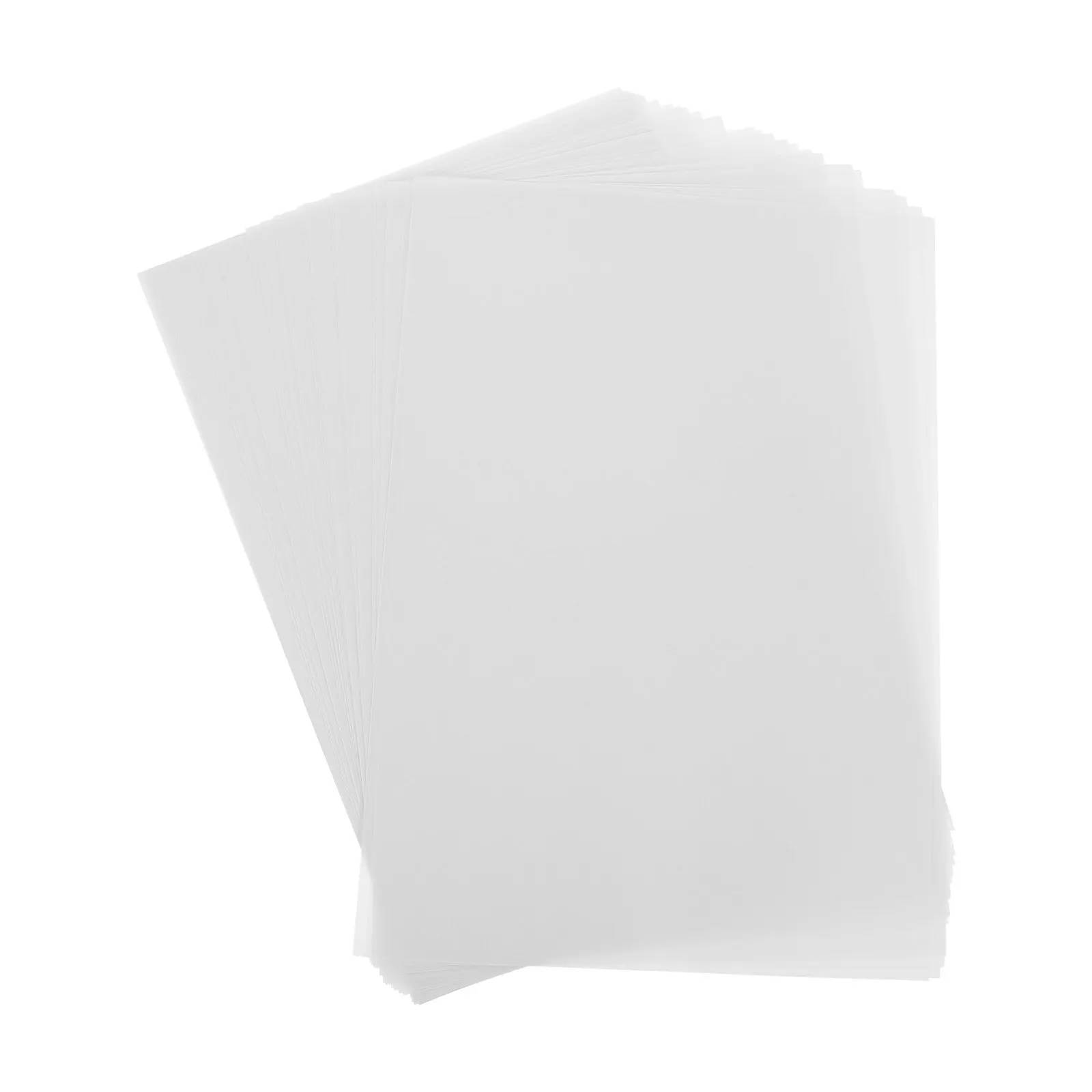 50Pcs A4 트레이싱 페이퍼 인쇄용 복사 전사 용지 그림 서예 그림 DIY 공예 미술 연습 시트 홈