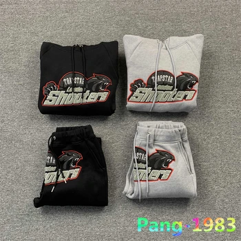 2022FW Trapstar Hoodie Suit Red Black Tiger Trapstar Suit 1