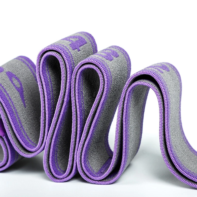 Multi-Section Elastic Yoga Resistance Bands for Dance, Gym, and Pilates Fitness
