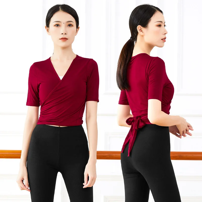 Modern dance Training Clothes Belly Dance Skills Examination Clothes Female Adult Long Sleeve Gymnastics Yoga