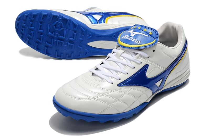 Authentic Mizuno Creation WAVE CUP Men's Sports Shoes Mizuno Outdoor  Sneakers White/Blue Color Size Eur 40-45