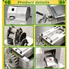 220v 300KG/H Stainless Steel Commercial Sugarcane Juice Machine Sugar Cane Juice Extractor Squeezer Sugarcane Juicer SXC-80 5