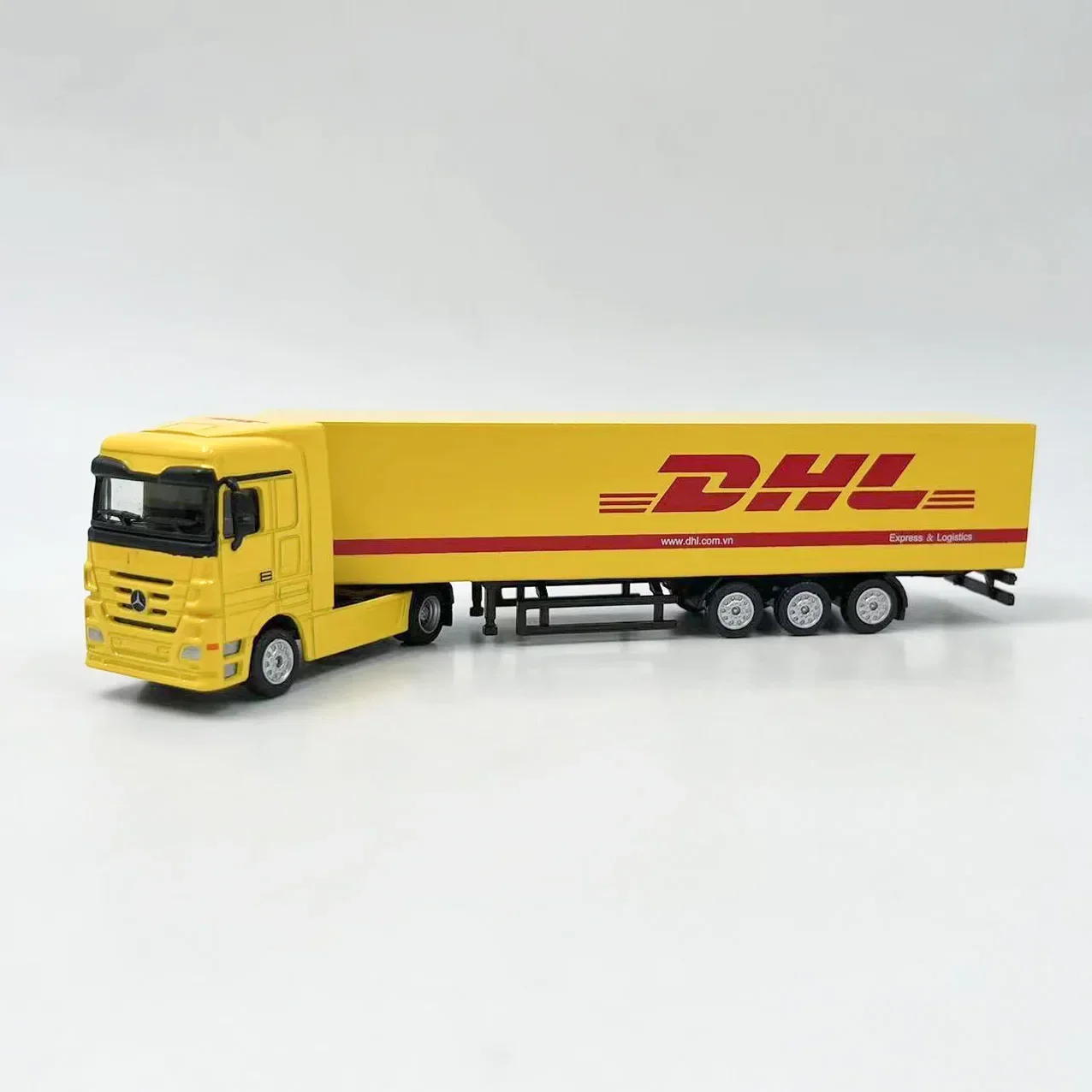 1/87 Container Truck DHL High Simulation Alloy Container