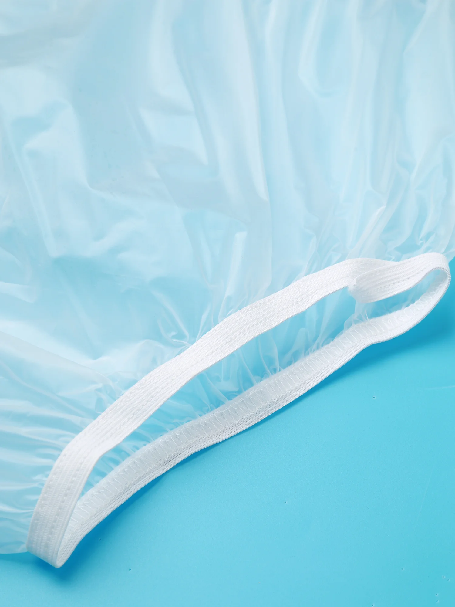 3 pezzi unisex per adulti copri pannolino impermeabile cintura elastica trasparente biancheria intima lavabile a tenuta stagna per l'uso con pannolini - immagine 5