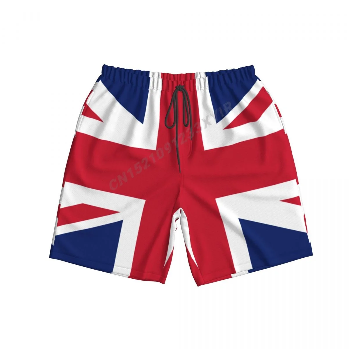 Summer Men's United Kingdom Flag Beach Pants Shorts Surfing M-2XL Polyester Swimwear Running 4