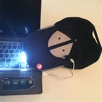 Unisex Led Baseball Cap Adjustable Baseball Hat Headlight Flashlight For Hunting Fishing Camping Hiking Joggings 2
