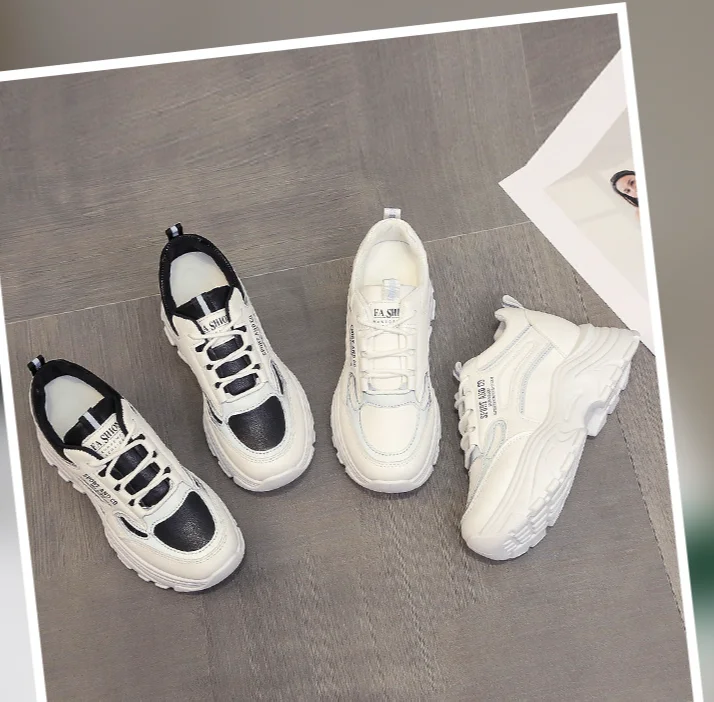 Women Leather Shoes Sports Shoes Athletic Shoes Sneakers Mesh Synthetic Cushioned Durable Footgear_voghion.com