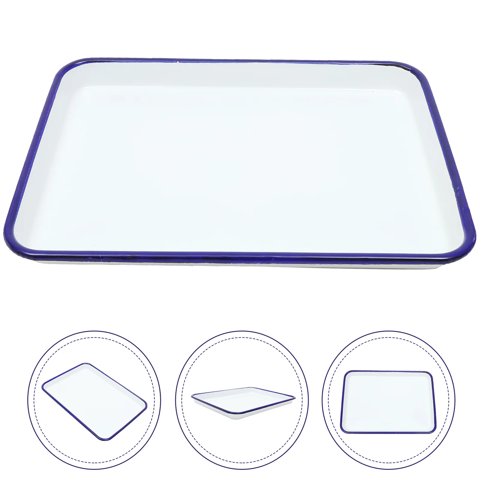 

Non-stick Roaster Pan Pie Oven Ceramic Bakeware Ceramics Enamel Aluminum Pie Pans Wear-resistant Enamel Pan Pizza