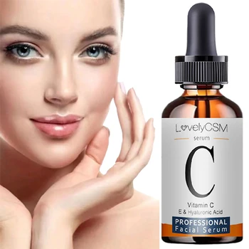 Facial Serum Vitamin C Liquid Serum Anti-Aging Whitening VC Serum Oil Hyaluronic Acid Face Serum Anti-Wrinkle Skin Care Serum 1