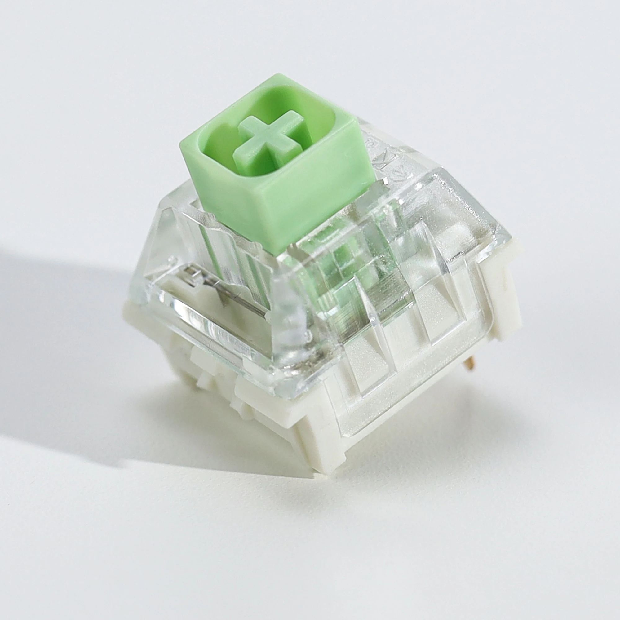 Kailh Box Jade 스위치 3핀 50gf Clicky Tactile MX 스위치 RGB SMD 사전 윤활 처리된 맞춤형 게임용 기계식 키보드 키트 스위치