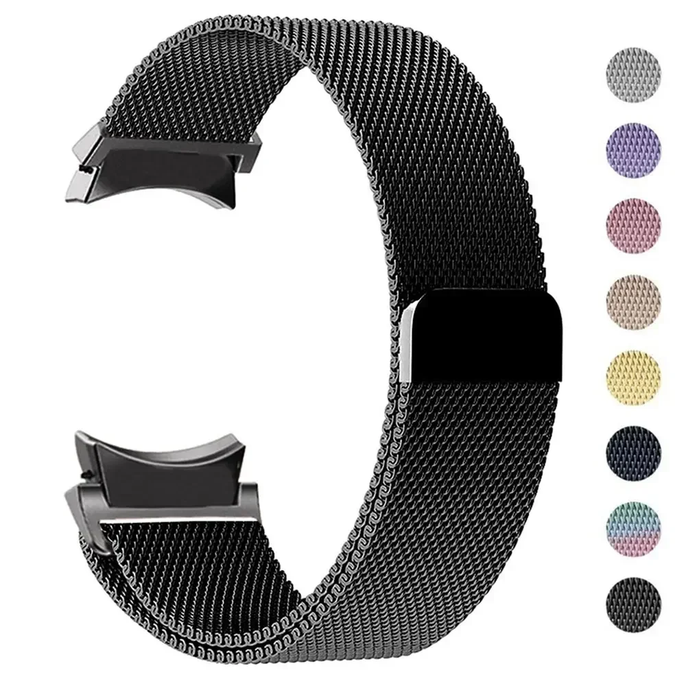 Cinturino Da 20Mm Per Samsung Galaxy Watch 6 Classic 47Mm 43Mm 40Mm 44Mm Bracciale Milanese Loop Per Samsung Galaxy Watch 4 5 6 44Mm 40Mm